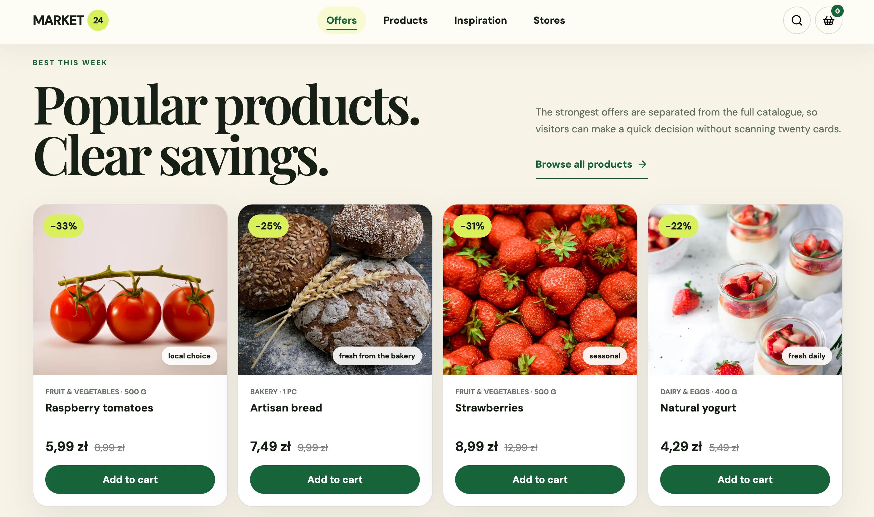 Market 24 website